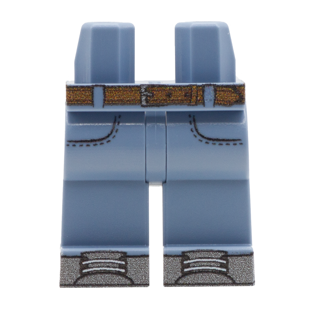 Blue Grey Jeans - Custom Printed Minifigure Legs – Minifigs.me