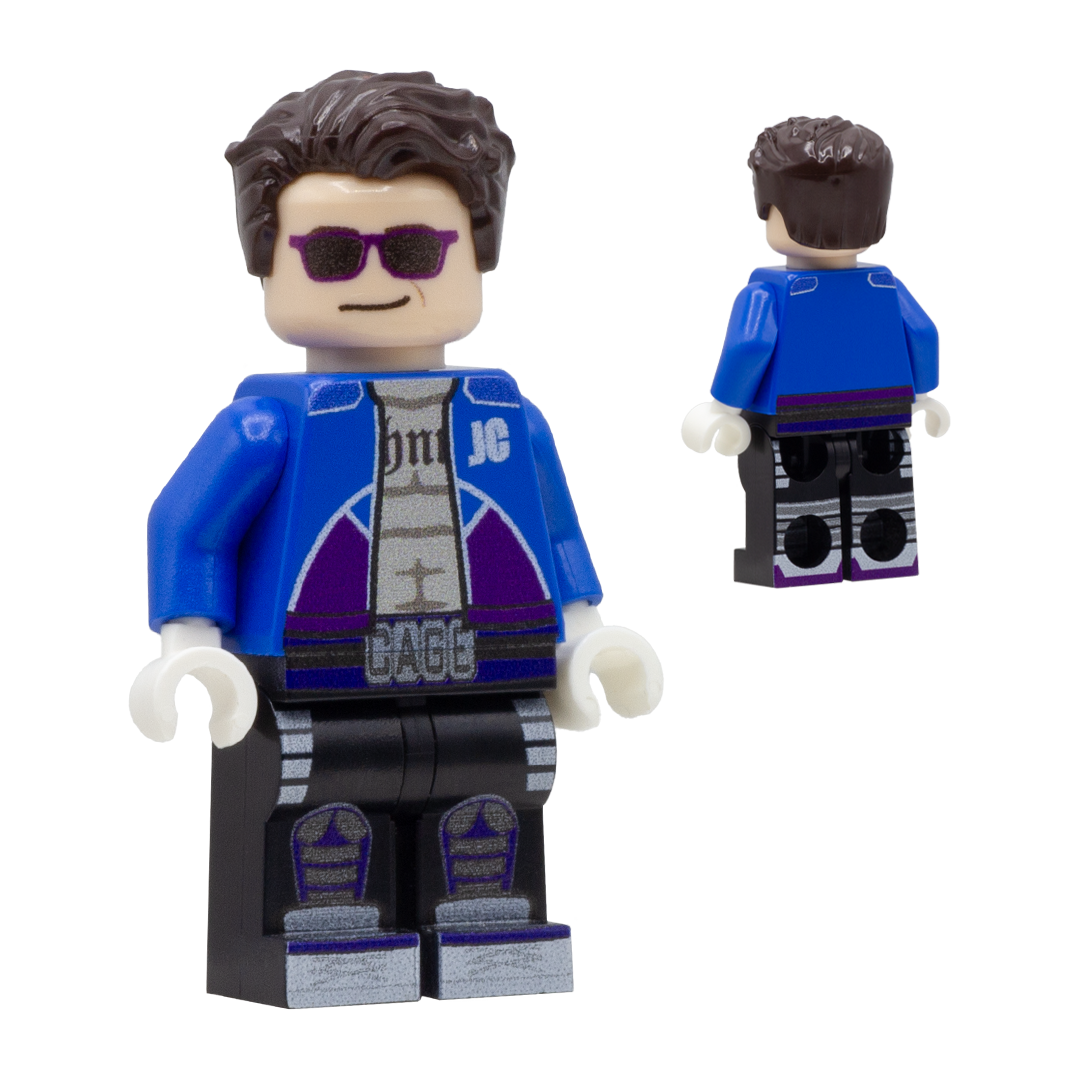 Mortal Kombat - Johnny Cage - Custom Design LEGO Minifigure