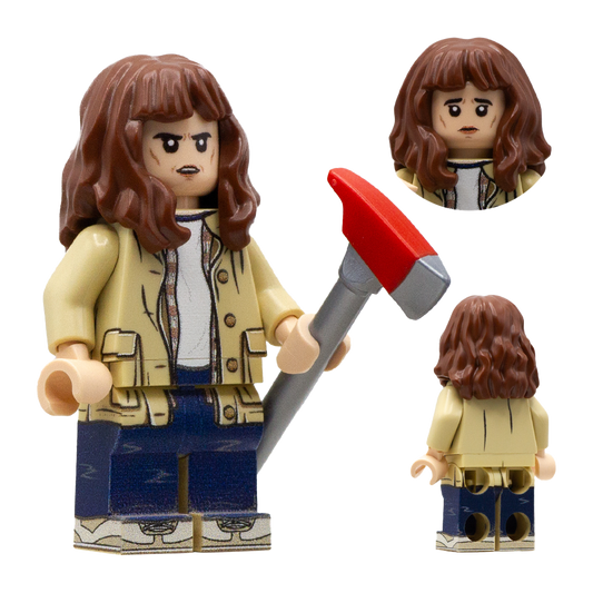 Joyce Byers from Stranger Things Season 5 - Custom Design LEGO Minifigure