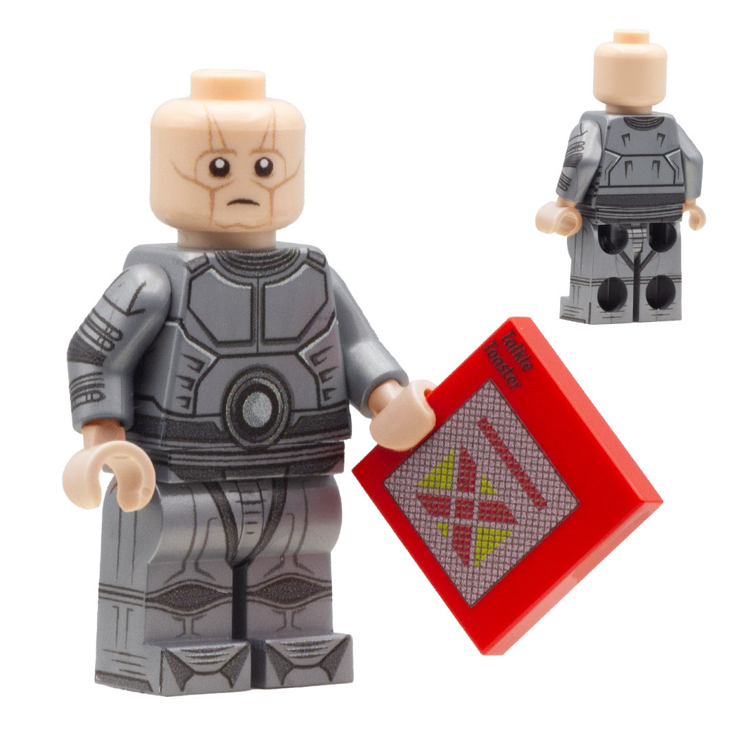 Kryten from the comedy Red Dwarf -  Custom Design LEGO Minifigure