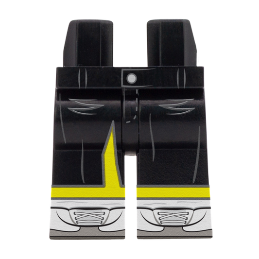 Black Skirt Printed on LEGO Legs