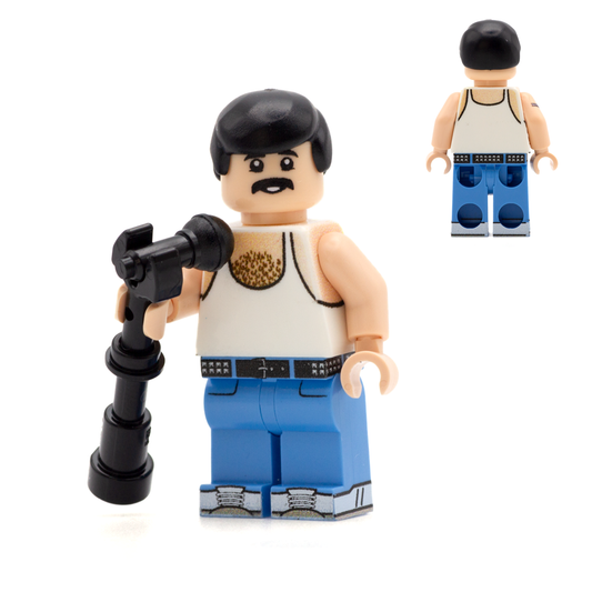 Freddie Mercury - Custom Design LEGO Minifigure