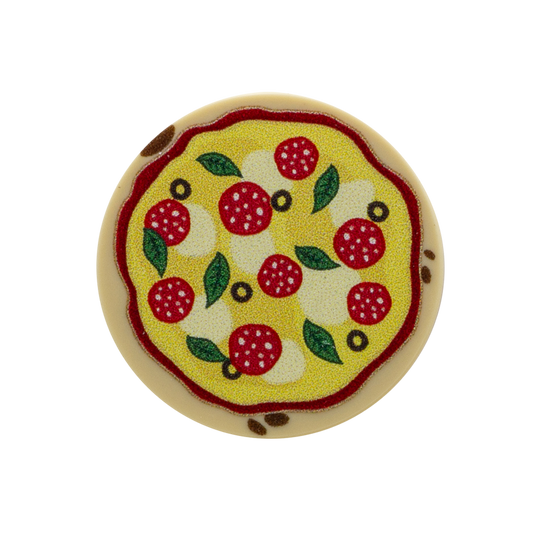 Pretend Large Pepperoni "Pizza" - Minifigure Accessory