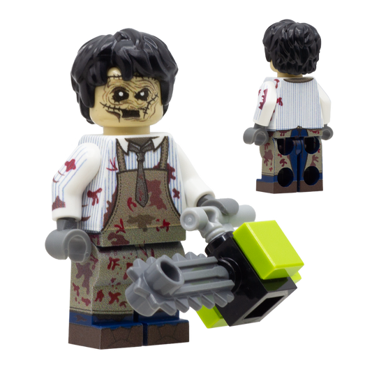 Leatherface-Texas Chainsaw Massacre-Custom Printed LEGO Minifigure 