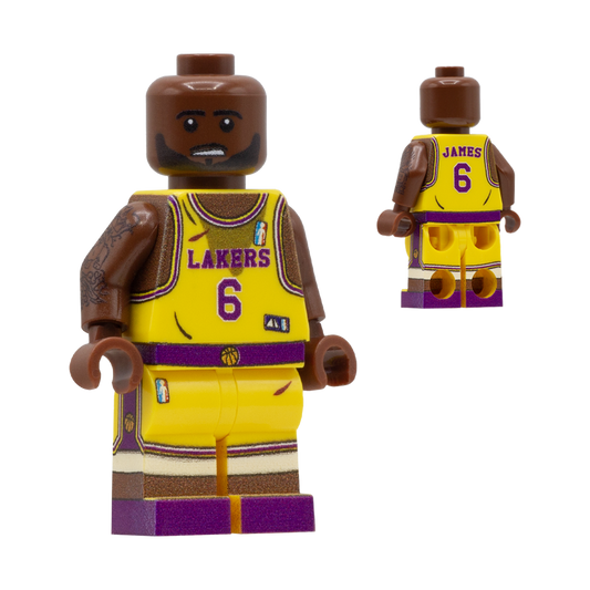 LEGO LeBron James, Lakers basketball player