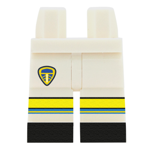 Leeds Football Shorts - Custom Minifigure Legs