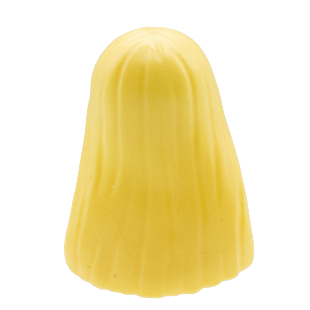 Light Blonde Straight Long Hair - LEGO Minifigure Hair