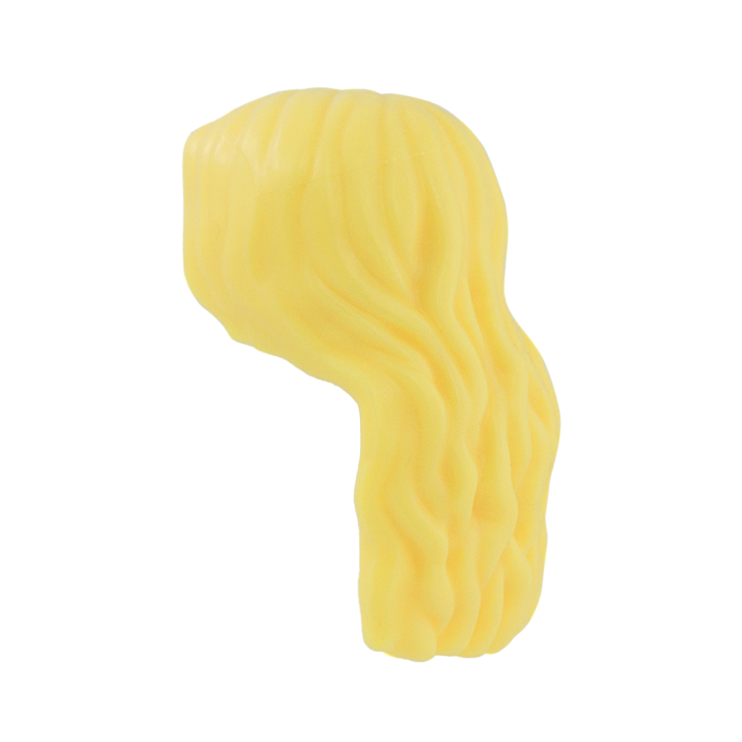 Light Blonde Very Long Wavy Hair - LEGO Minifigure Hair