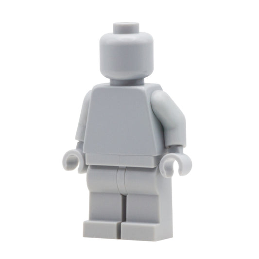 Medium Stone Grey Monochrome LEGO Minifigure