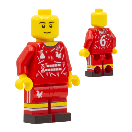 Personalised Liverpool Kit - Custom Design Minifigure