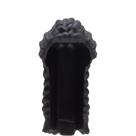 Long Black Braids with Cornrows - LEGO Minifigure Hair