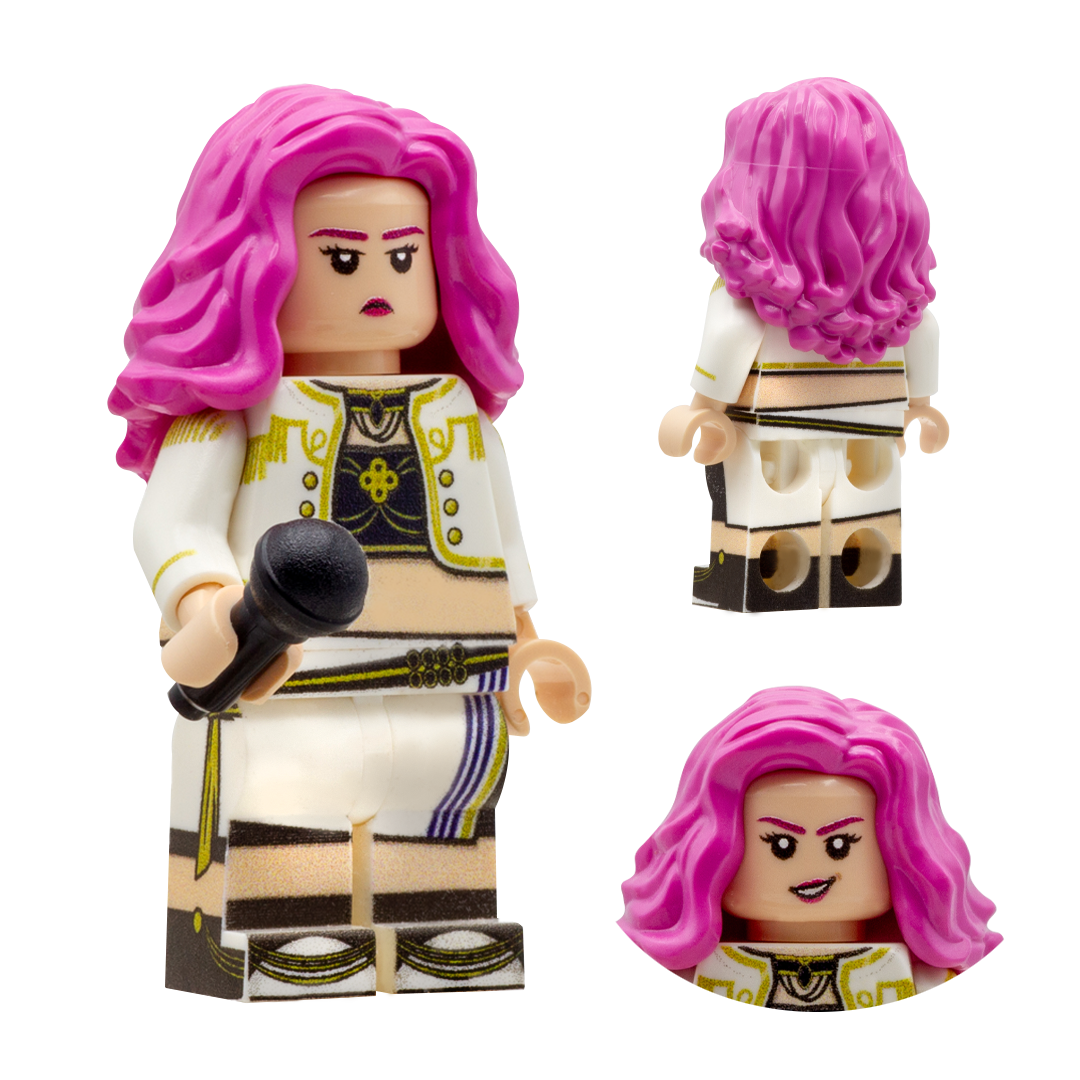 Huntrix LEGO Kpop Demon Hunters Mira Custom Minifigure