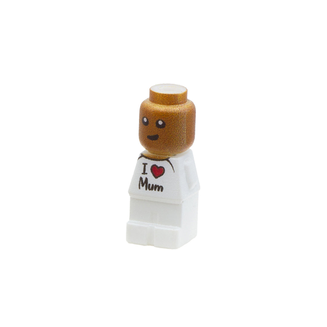 'I Love Mum' Baby - Custom 3D Printed LEGO Baby