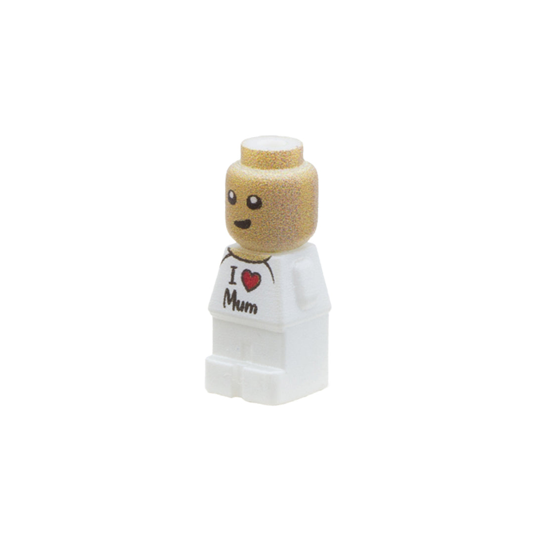 'I Love Mum' Baby - Custom 3D Printed LEGO Baby