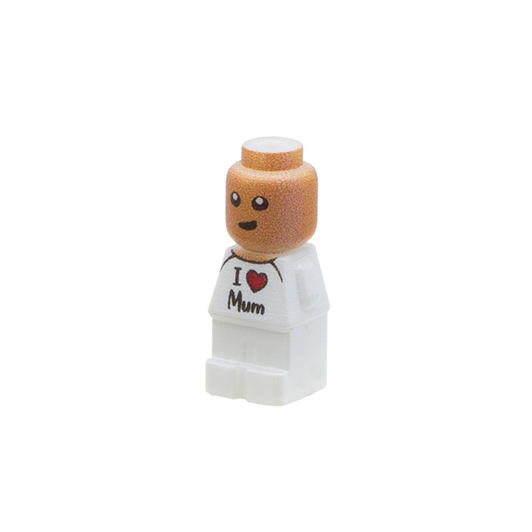 'I Love Mum' Baby - Custom 3D Printed LEGO Baby