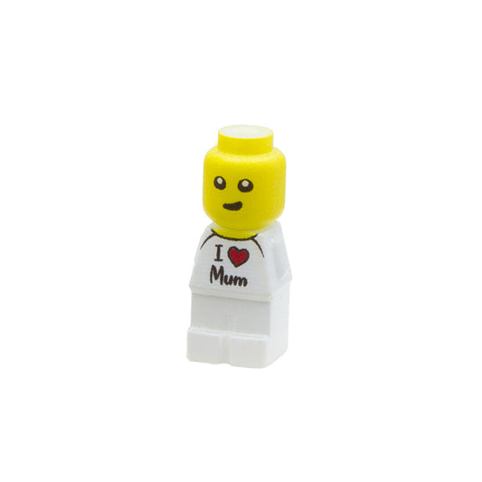 'I Love Mum' Baby - Custom 3D Printed LEGO Baby