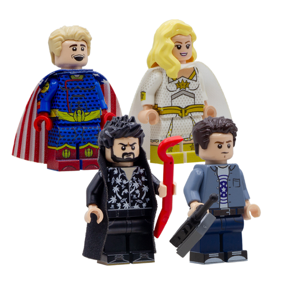 The Boys - Custom Design LEGO Minifigure Set