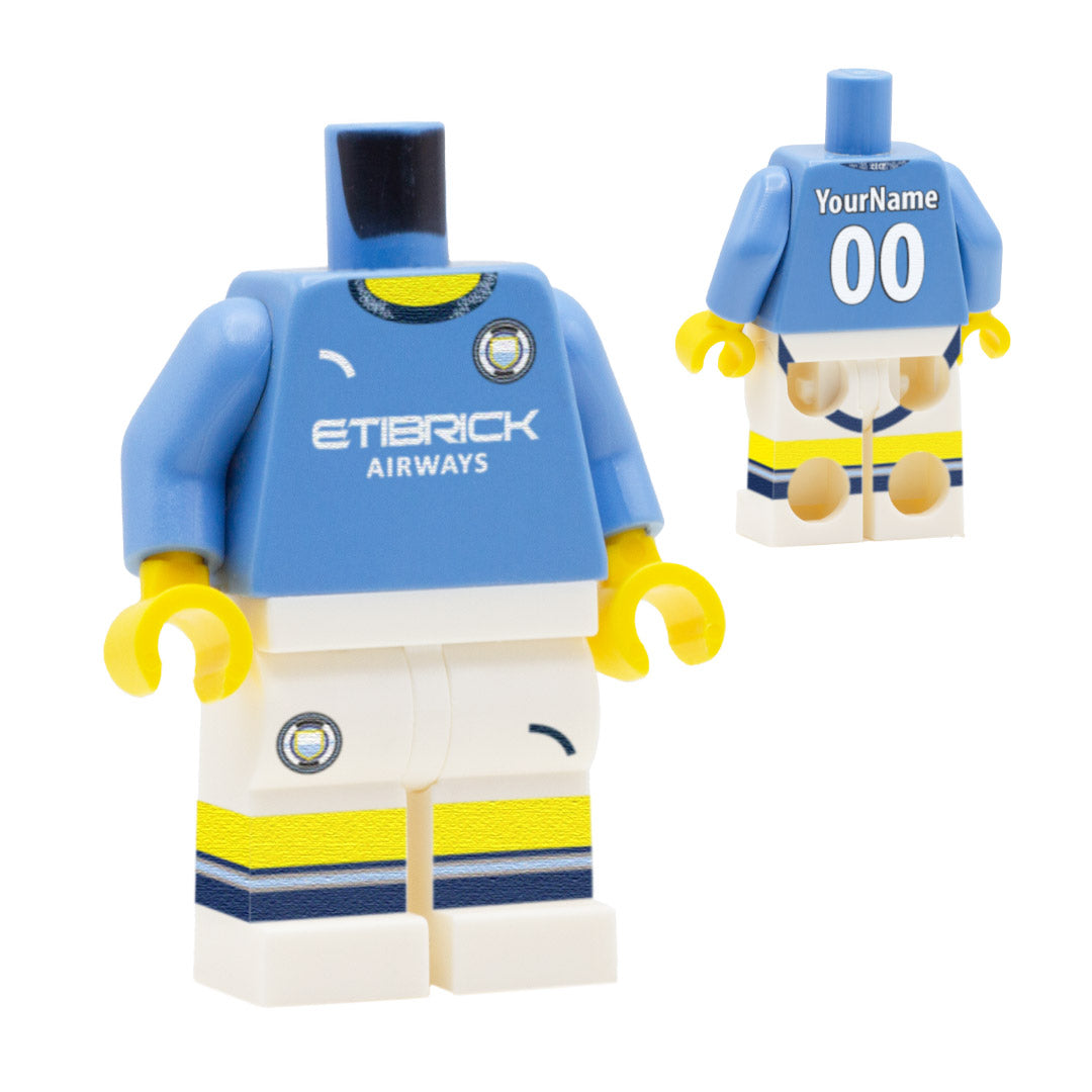 Manchester City 24/25 Kit - Custom Design LEGO Minifigure