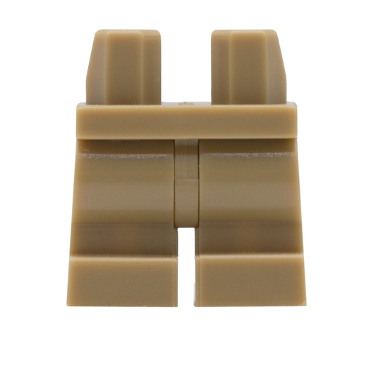 Medium Legs (Dark Tan) - LEGO Minifigure Legs