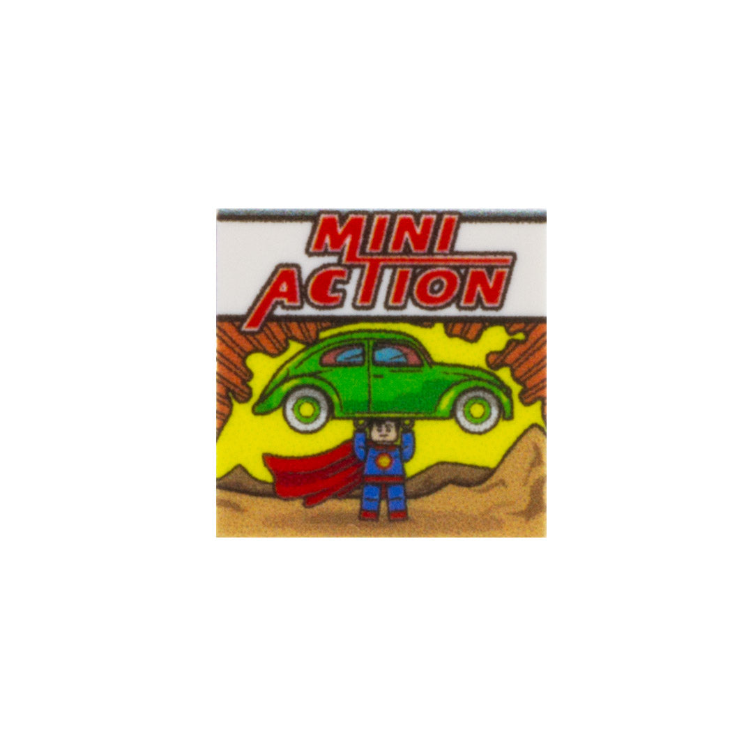 Action Comics - Custom Design LEGO Minifigure