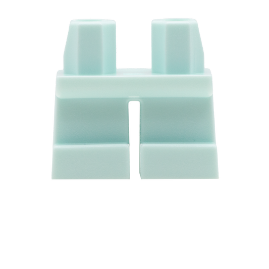 Short Mint Blue Legs - LEGO Minifigure Legs