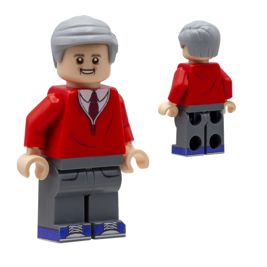 Mister Rogers Neighbourhood - Mister Rogers - Custom Design LEGO Minifigure