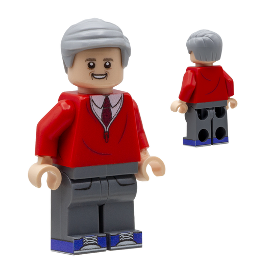 Mister Rogers' Neighborhood - Fred Rogers - Custom Design LEGO Minifigure 