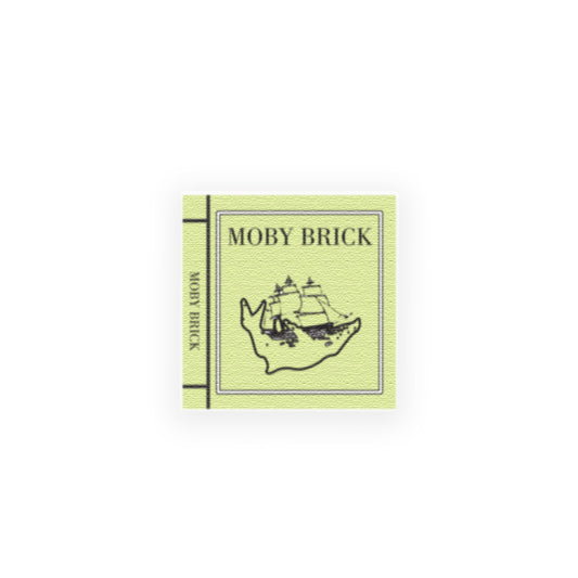 Moby Brick Book - Custom Design Minifigure Tile