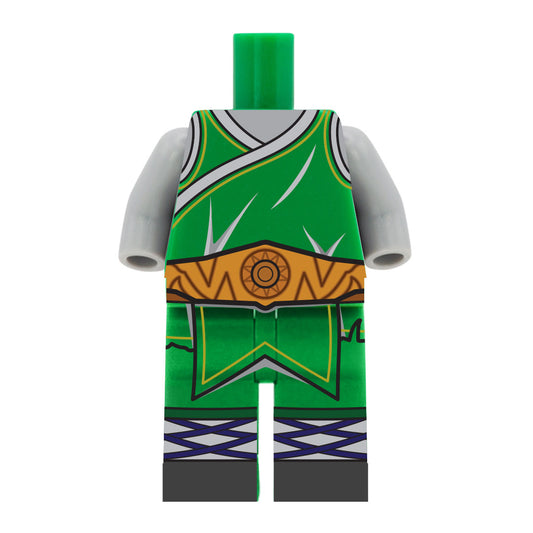 Monk Outfit (Various Colours; Regular and Short Legs) - Custom Design Minifigure Legs and Torso