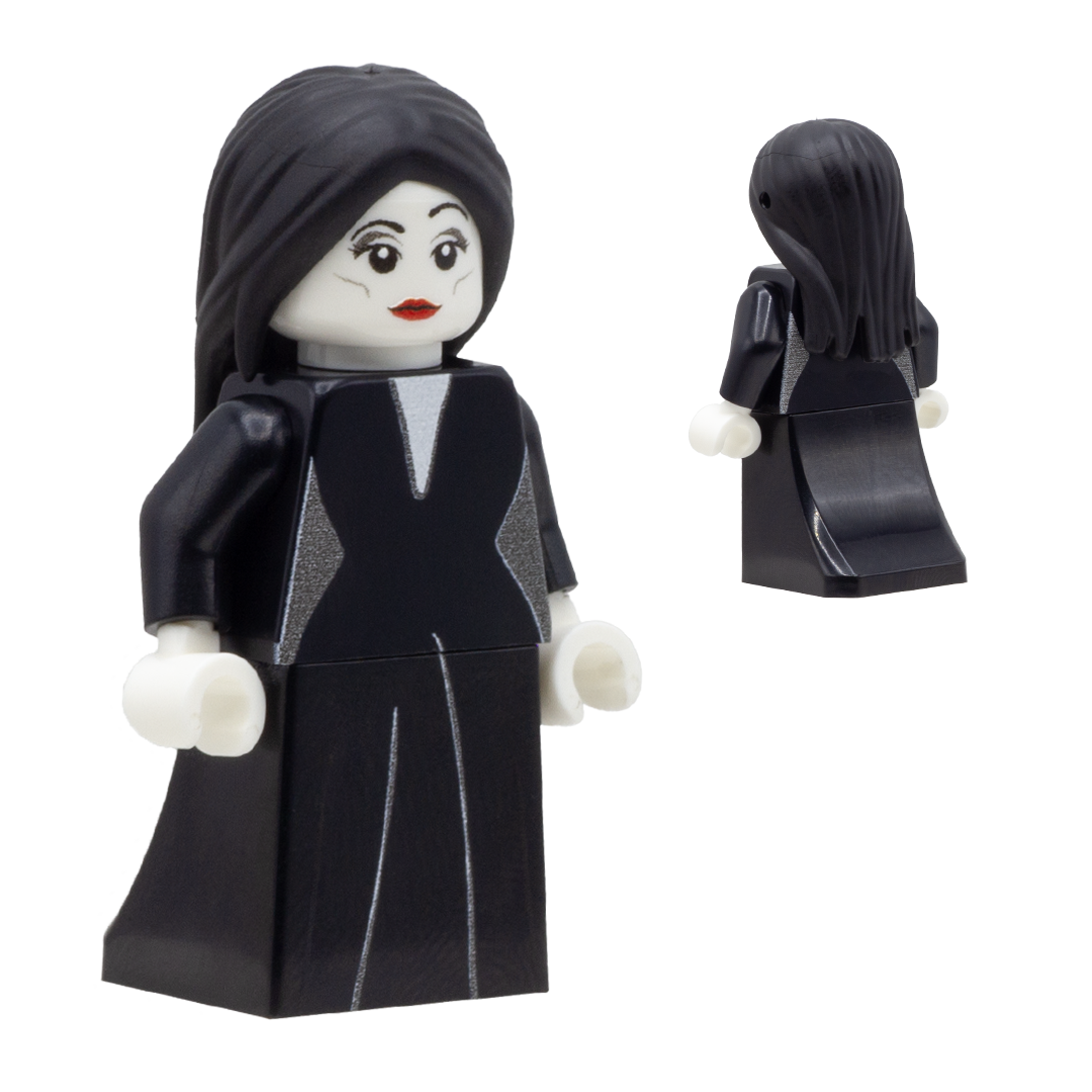 The Addams Family - Morticia Addams - Custom Design LEGO Minifigure