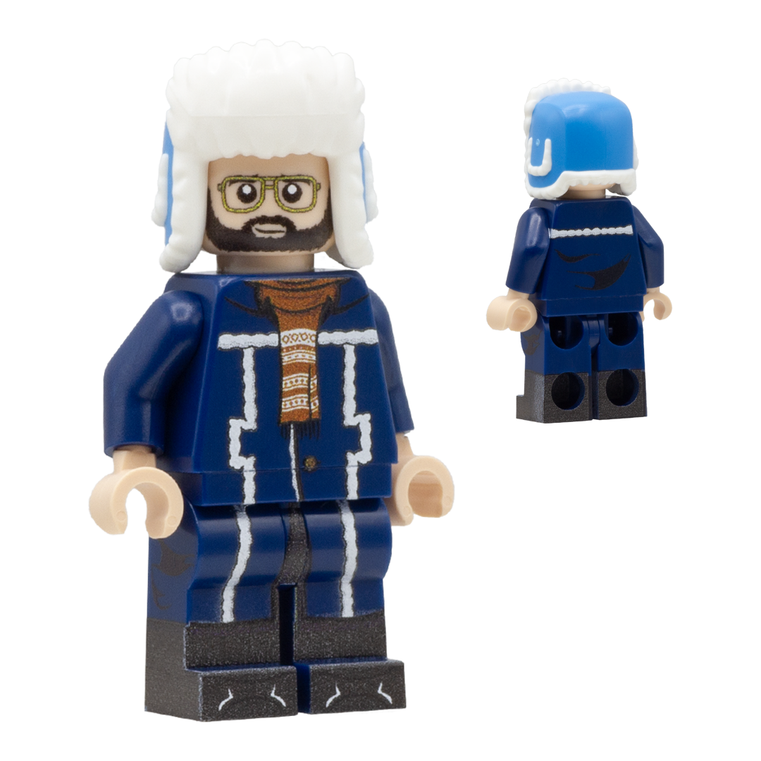 Stranger Things - Russian Murray - Custom Design LEGO Minifigure