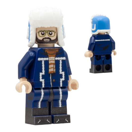 Stranger Things - Russian Murray - Custom Design LEGO Minifigure