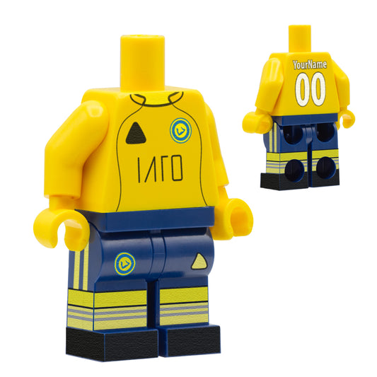 Personalised Al Nassr Kit - Custom Design Minifigure