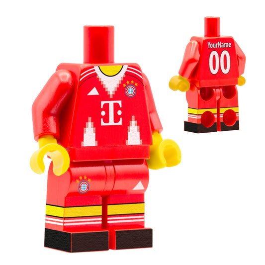 Personalised Bayern Munich Kit - Custom Design Minifigure