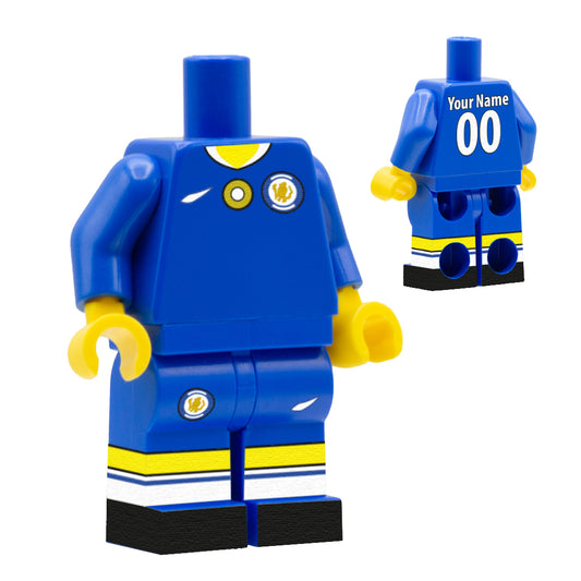 Personalised Chelsea Kit - Custom Design Minifigure