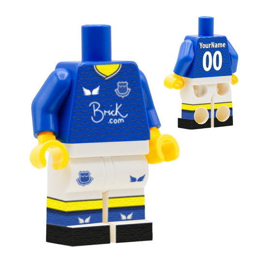 Personalised Everton Kit - Custom Design Minifigure
