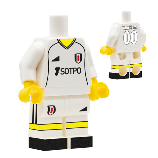 Personalised Fulham Kit - Custom Design Minifigure