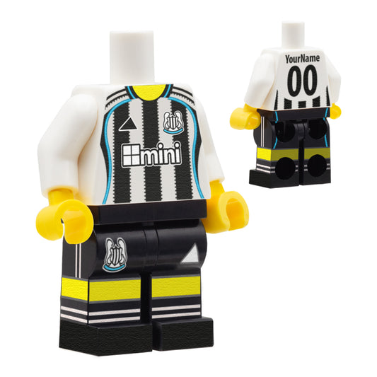 Personalised Newcastle United Kit - Custom Design Minifigure