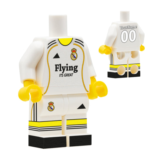 Personalised Real Madrid Kit - Custom Design Minifigure