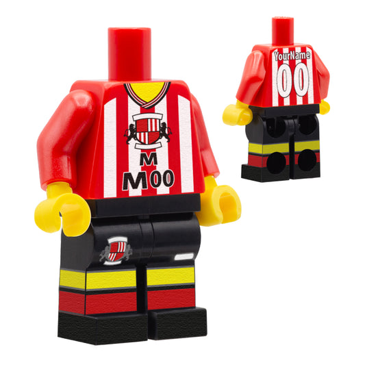 Personalised Sunderland Kit - Custom Design Minifigure