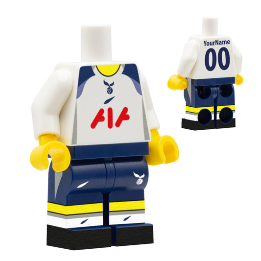 Personalised Tottenham Kit - Custom Design Minifigure