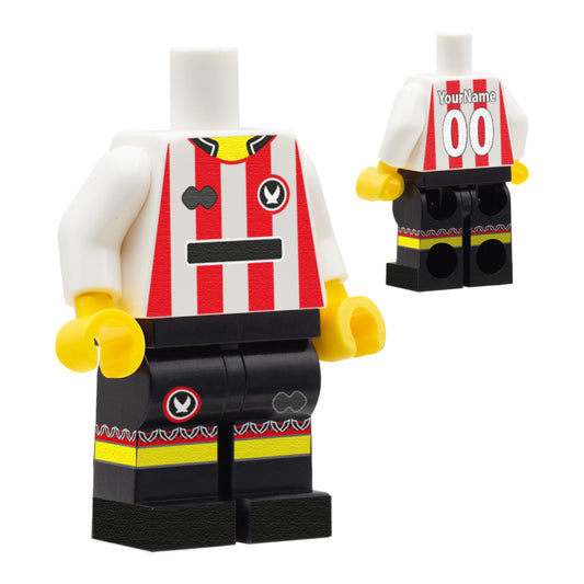 Personalised Sheffield United Kit - Custom Design Minifigure
