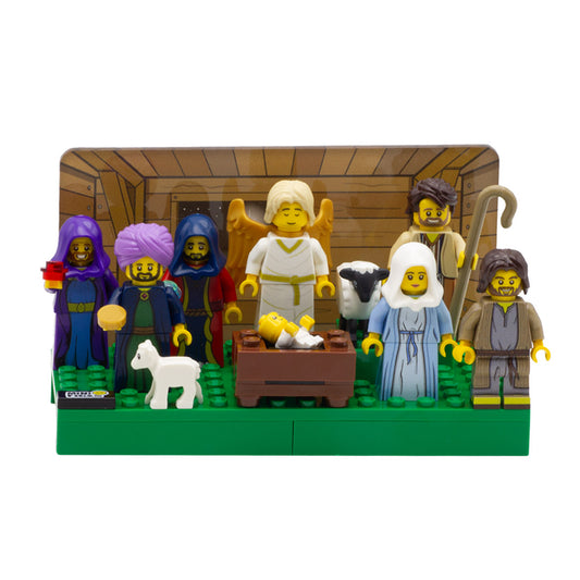 Nativity Set - Custom LEGO Minifigure Set