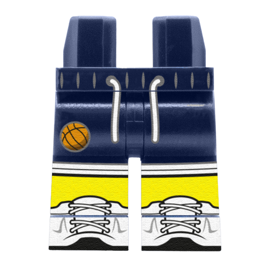 Navy Basketball Shorts – Custom Printed Legs