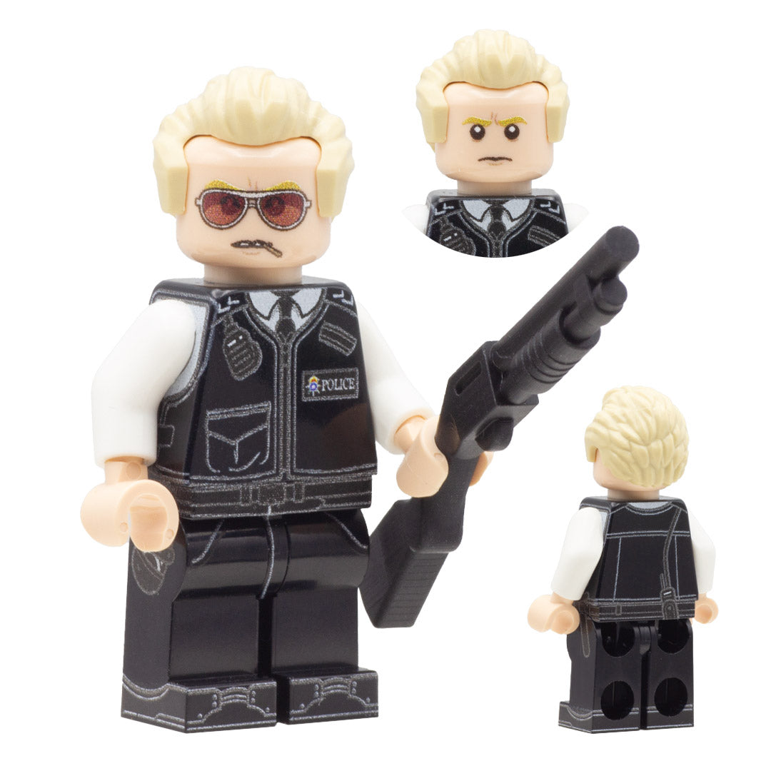 Nicholas Angel from Hot Fuzz - Custom Design LEGO Minifigure Set