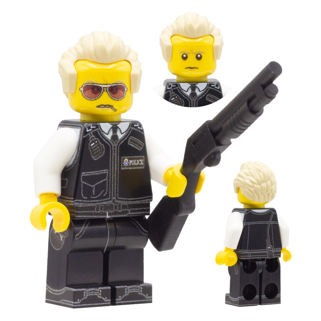 Hot Fuzz - Custom Design LEGO Minifigure Set