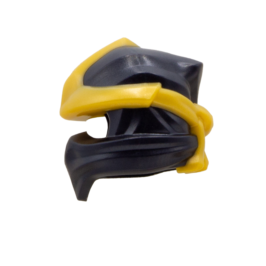 Black and Gold LEGO Ninjago Wrap/Headscarf - LEGO Minifigure Accessory