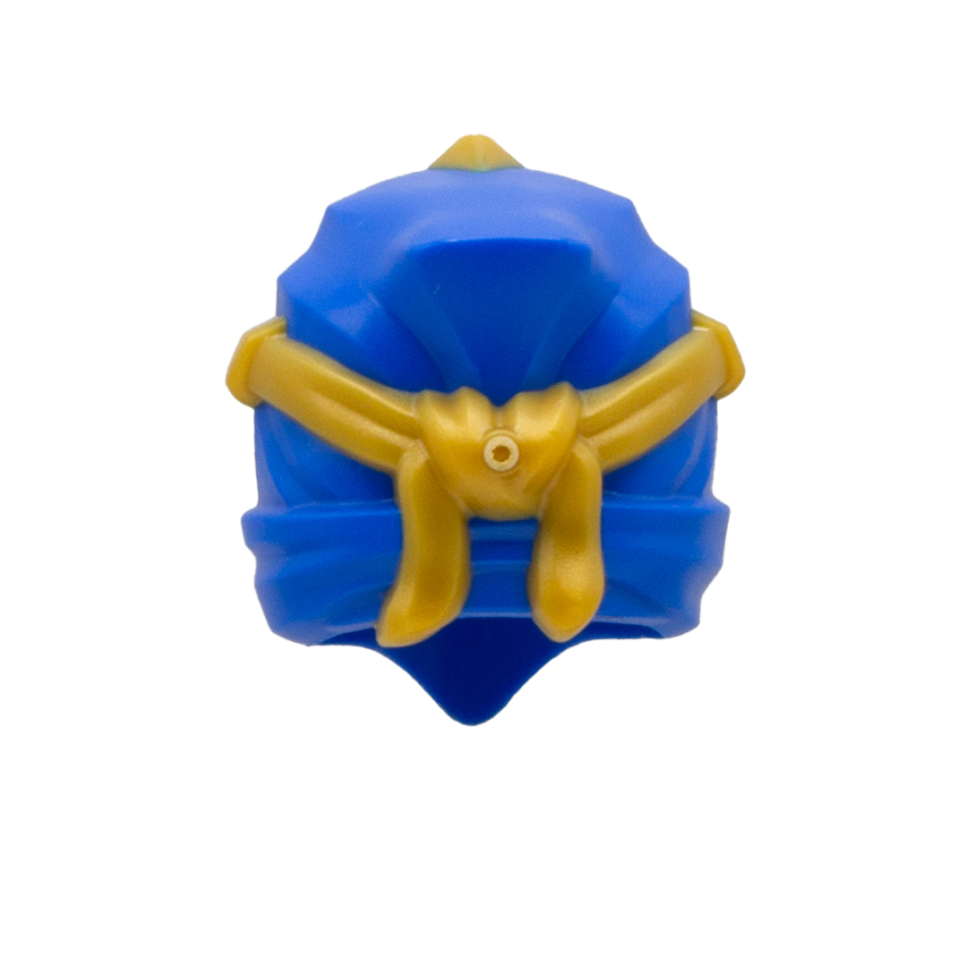 Blue and Gold LEGO Ninjago Wrap/Headscarf - LEGO Minifigure Accessory
