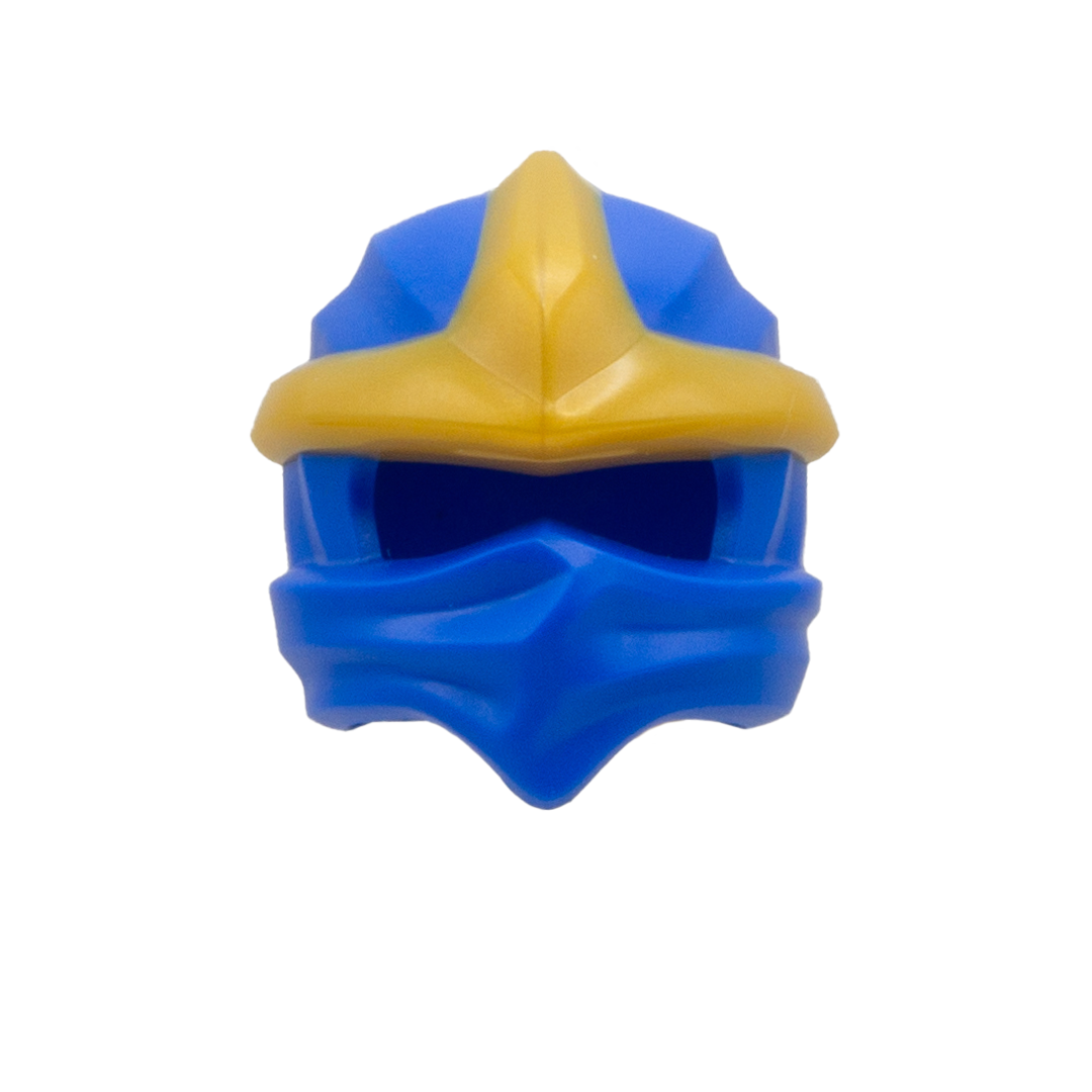 Blue and Gold LEGO Ninjago Wrap/Headscarf - LEGO Minifigure Accessory