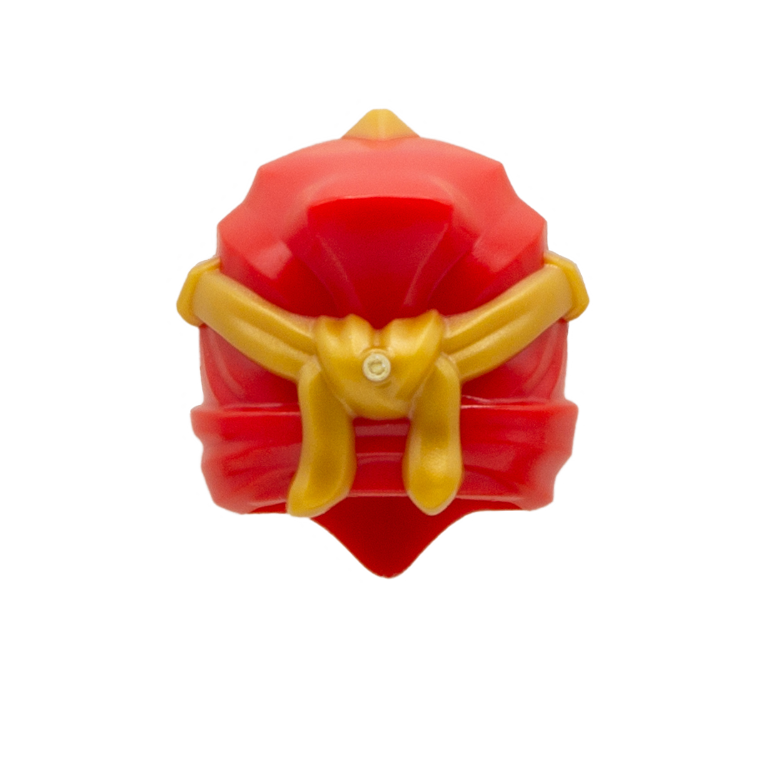 Red and Gold LEGO Ninjago Wrap/Headscarf - LEGO Minifigure Accessory